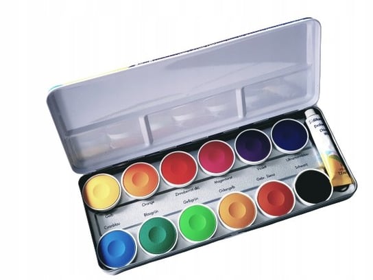 Zestaw farb szkolnych kryjących Pelikan 13 kolorów Inna marka