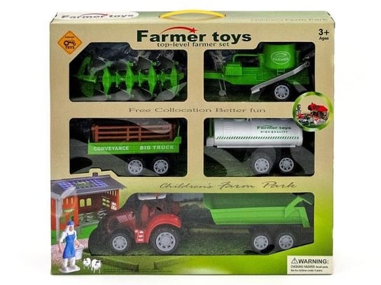 Zestaw farma Traktor + 5 maszyn 478626 ADAR Adar