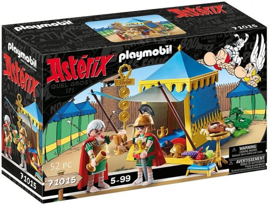 Zestaw Figurek Asterix 71015 Namiot Dowódcy Z Generałami (Gxp-830134) Playmobil