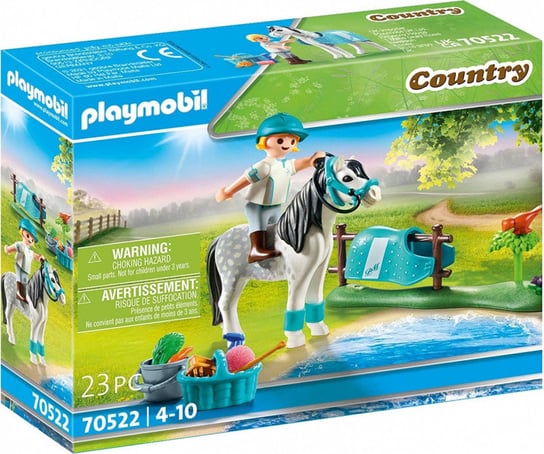 Zestaw figurek Country 70522 Kucyk niemiecki do kolekcjonowania Playmobil