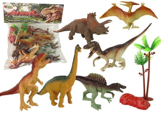Zestaw Figurek Dinozaury Akcesoria 8 El. Inna marka
