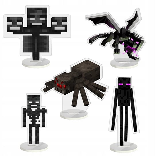 Zestaw Figurek Kolekcjonerskich Minecraft Potwory Plexido