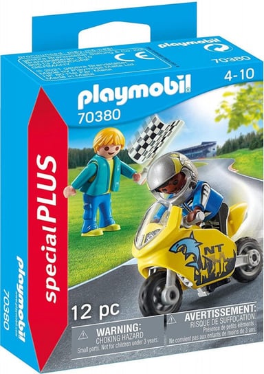 Zestaw figurek Special Plus 70380 Chłopcy z motorem wyścigowym Playmobil