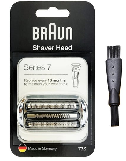 Zestaw Folia i blok ostrzy Braun Series 7 73s + szczoteczka do czyszczenia Braun