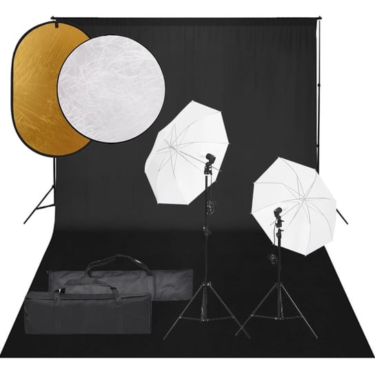 Zestaw fotograficzny - 2x lampa, 2x parasolka, 2x Inna marka