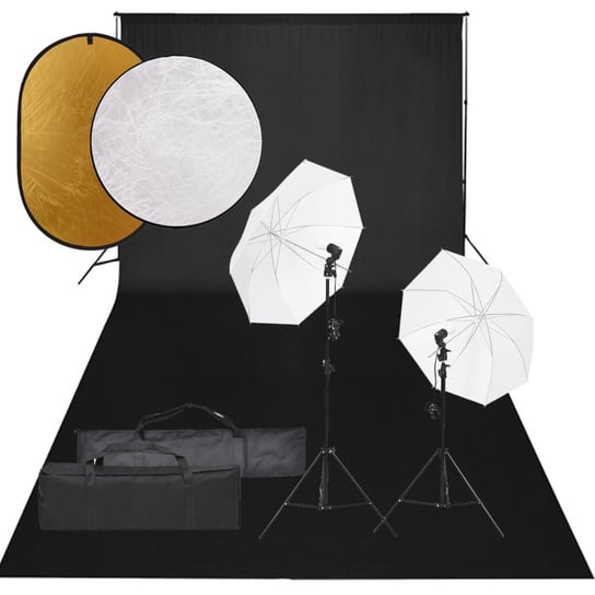 Zestaw Fotograficzny Studio 5500K 78-230cm Czarny/ Zakito Europe