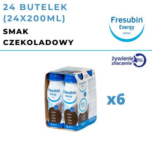 Zestaw Fresubin Energy Drink czekolada, 24x200 ml Fresubin