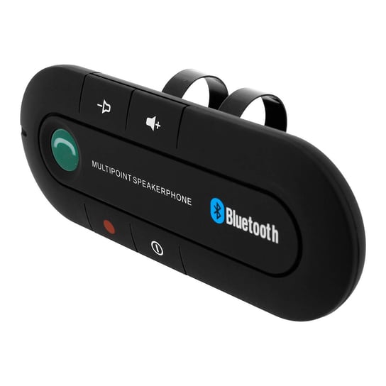 Zestaw glosnomówiacy Bluetooth, polaczenie wielopunktowe 2 smartfony — czarny Avizar