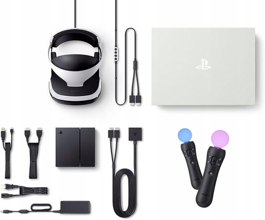 Zestaw Gogle VR PlayStation v2 + Camera v2 2 move Playstation 4 5 PS4 PS5 Sony