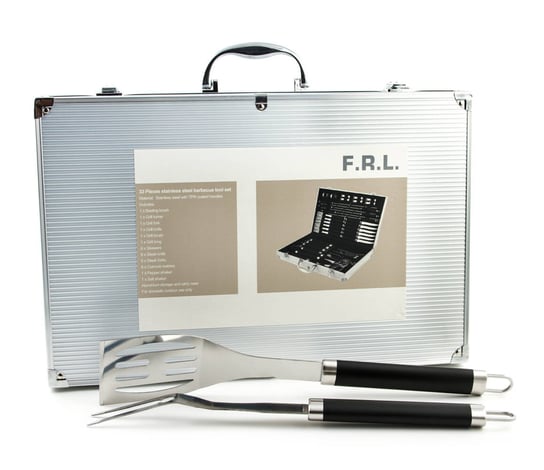 Zestaw grillowy F.R.L. 33 Pieces Barbecue Tool Set w walizce Inna marka