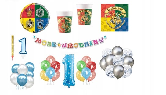 Zestaw Harry Potter 1 Urodziny Balony ImprezCzas