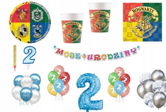 Zestaw Harry Potter 2 Urodziny Balony ImprezCzas