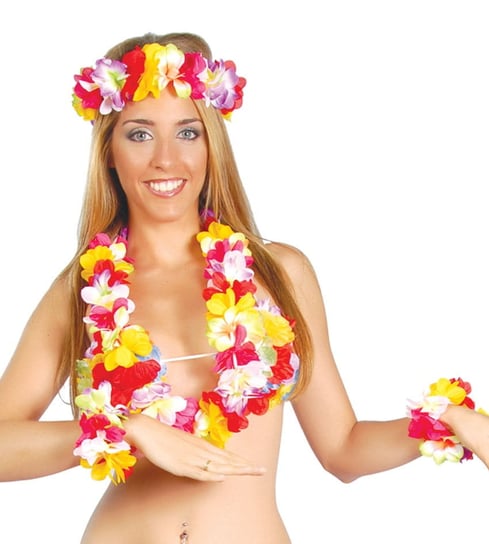 Zestaw hawajski, Aloha Party, 4 sztuki Guirca