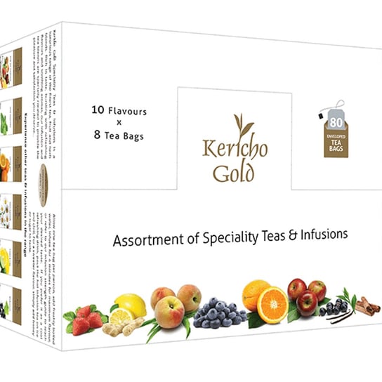 Zestaw herbat Kericho Gold 80 torebek Kericho Gold