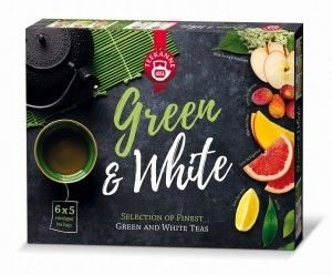Zestaw herbat zielonych smakowych Green & White Collection 30 kopert Teekanne Teekanne