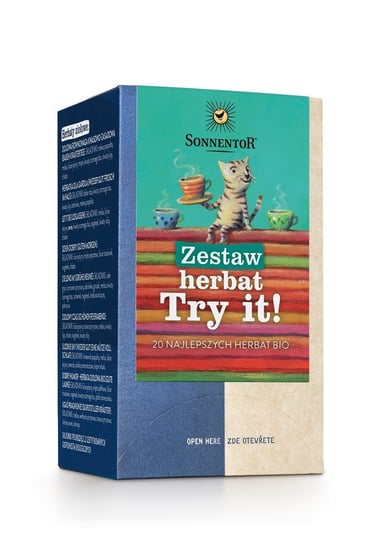 Zestaw Herbatek I Herbat Try It! Bio (20 X 1,72 G) 34,4 G - Sonnentor Inna marka
