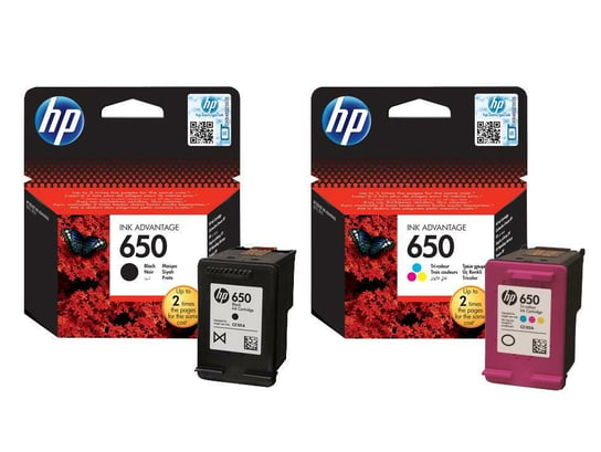 Zestaw HP 650 Kolor+Czarny HP