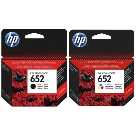 Zestaw HP 652 Kolor+Czarny HP