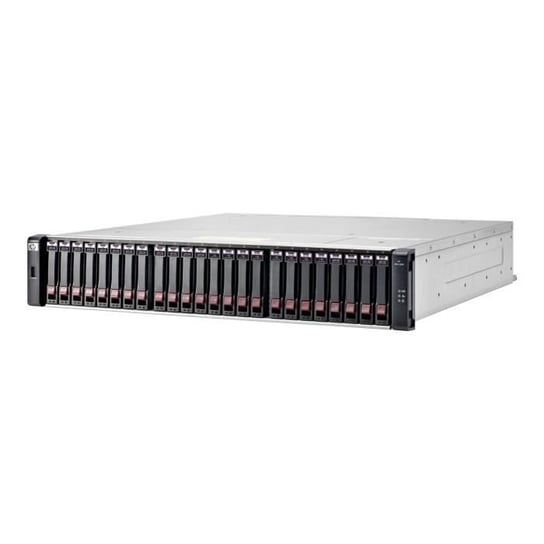 Zestaw HPE Modular Smart Array 2040 SAN z podwójnym kontrolerem SFF 3,6 TB, 24 wnęki (SAS-3), dysk twardy 600 GB x 6, 8 Gb… HP