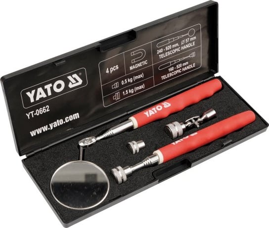 Zestaw inspekcyjny lustrko i chwytak YATO 0662 Yato