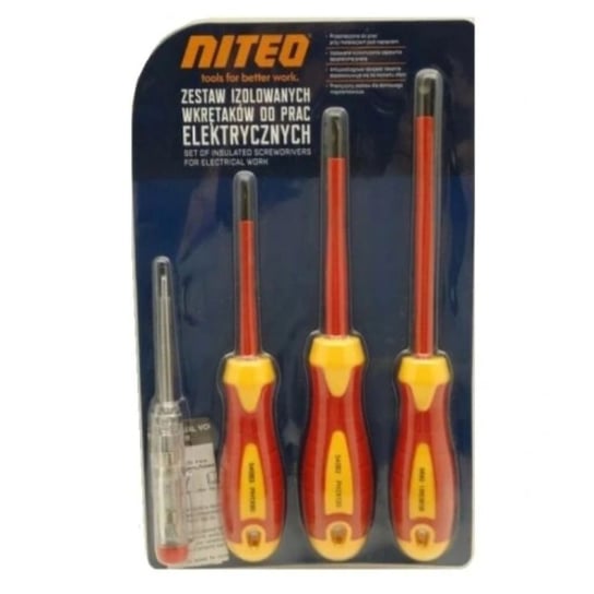 ZESTAW IZOLOWANYCH WKRĘTAKÓW DO PRAC ELEKTRO NITEO TOOLS Niteo Tools