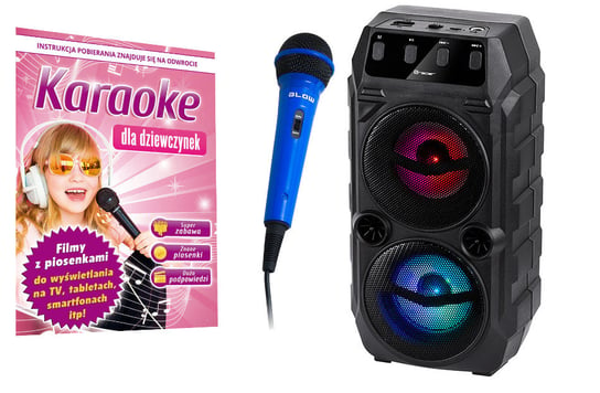 Zestaw Karaoke Dla Dziewczynek + Głośnik Bluetooth + Mikrofon Inna marka