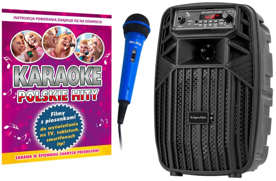 Zestaw Karaoke Polskie 2024 + Głośnik Bluetooth + Mikrofon Inna marka
