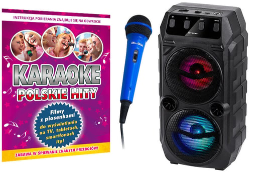 Zestaw Karaoke Polskie 2024 + Głośnik Bluetooth + Mikrofon Inna marka