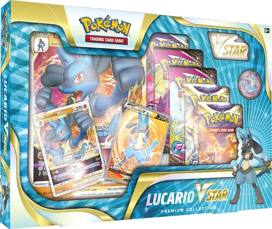 Zestaw karty Pokemon TCG: V Star Premium Collection Lucario Pokemon Company International
