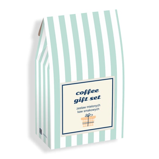 Zestaw kaw COFFEE GIFT SET – uniwersalny i gustowny prezent upominek podarunek z kawą smakową w saszetkach 10x10g Cup&You