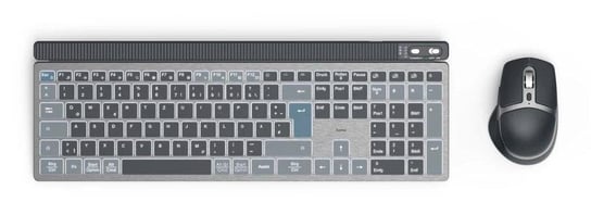 Zestaw klawiatura i mysz HAMA WKM-750 QWERTY Assist AI, czarny Hama
