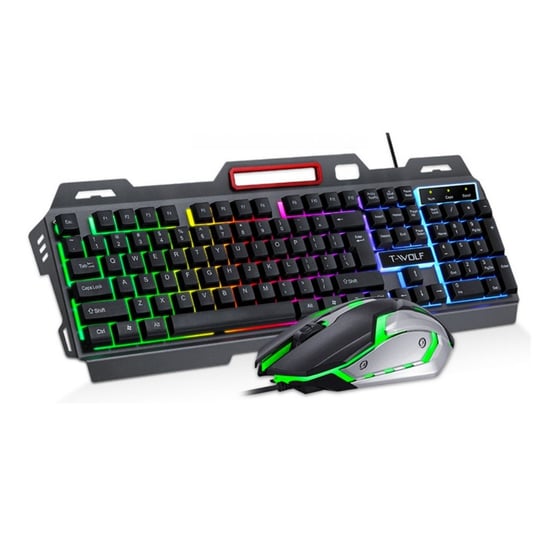Zestaw klawiatura + mysz Gaming Set podświetlenie LED Extralink