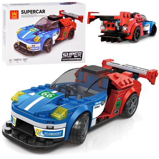 ZESTAW KLOCKI TECHNICZNE SPORTOWE AUTO - Inna marka | Sklep EMPIK.COM