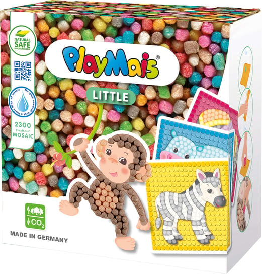Zestaw klocków PlayMais Mosaic Little Zoo 2300 elementów PlayMais