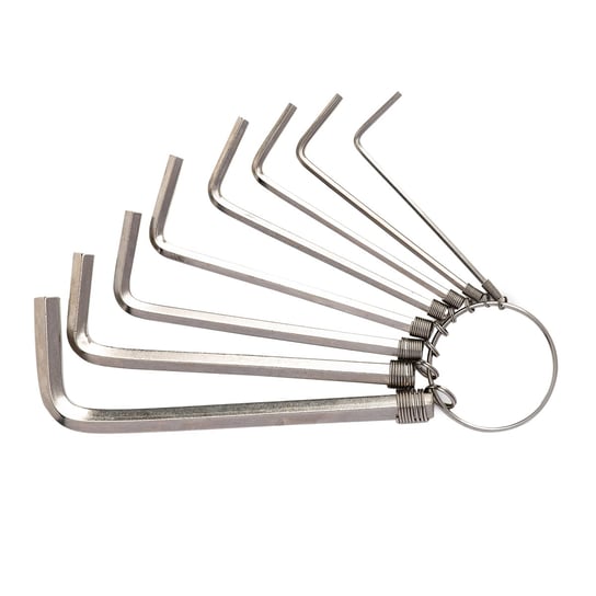 Zestaw kluczy imbusowych Deli Tools EDL3080, 1.5-6mm (srebrny) Deli Tools