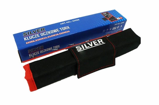 zestaw kluczy oczkowych torx 4szt./silver SILVER