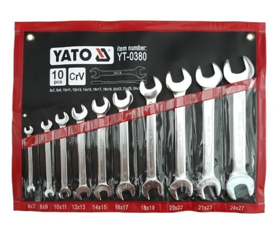 Zestaw kluczy YATO 10 szt YT-0380 Yato