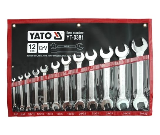 Zestaw kluczy YATO 12 szt YT-0381 Yato