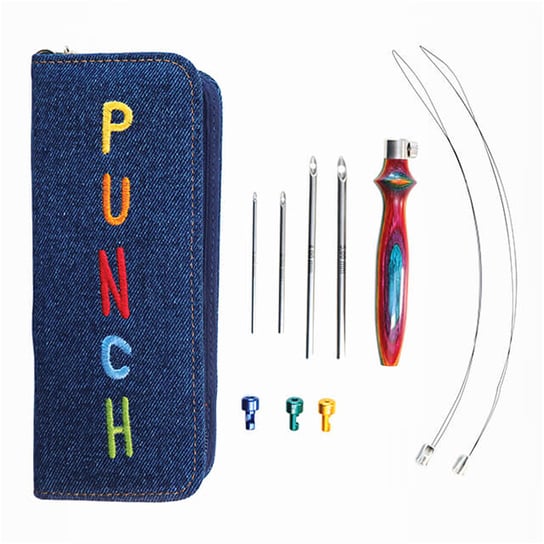 zestaw KNITPRO - Punch needle set - Vibrant kit KnitPro