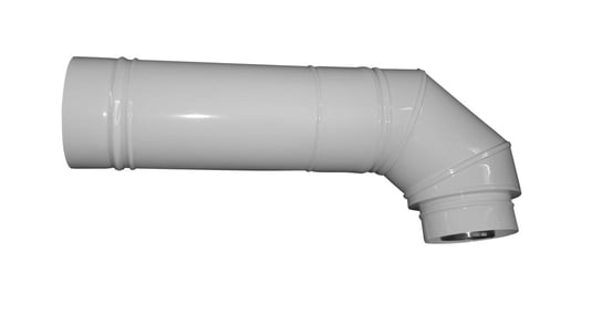 Zestaw kominowy przyłączeniowy redukcyjny ONNLINE do szachtu, kondensacyjny, koncentryczny DN 60/100 x DN 80/125 do kotłów z adapterem z tworzywa, Inna marka