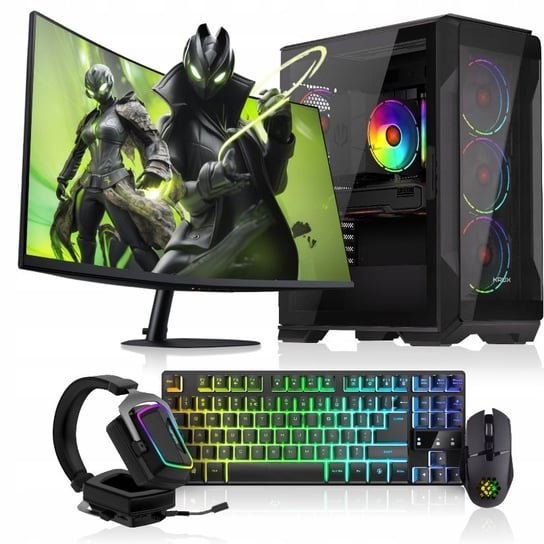 ZESTAW KOMPUTER GAMINGOWY DO GIER EVO PRIME / i7-12700KF / RTX4060 / 64GB Actina