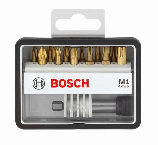 Zestaw końcówek wkręcających BOSCH m1 maxgrip, 25 mm, 13 szt 2607002577 Bosch