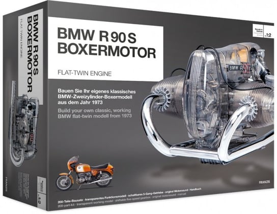 zestaw konstrukcyjny 2-cylindrowy silnik bokserski BMW R90S200-częściowy TWM