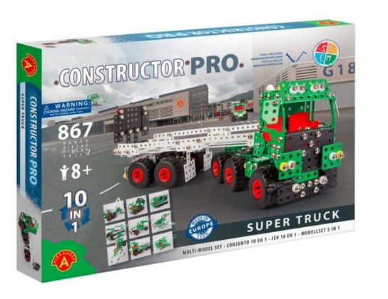 Zestaw konstrukcyjny Constructor Pro Super truck 10in1 Alexander
