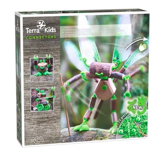 Zestaw konstrukcyjny Leśni bohaterowie Terra Kids Haba