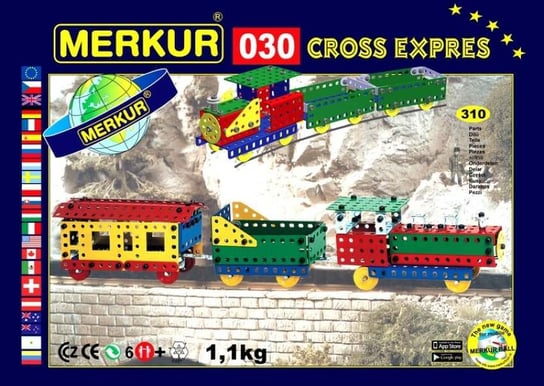 Zestaw konstrukcyjny Pociąg express Kontext
