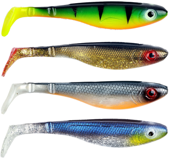 Abu Garcia Mcprey 10gr Rigged 3-pack Real Series - Shad Soft Bait Abu Garcia Mcprey 10gr Rigged 3-pack Real Series - Shad Soft Bait