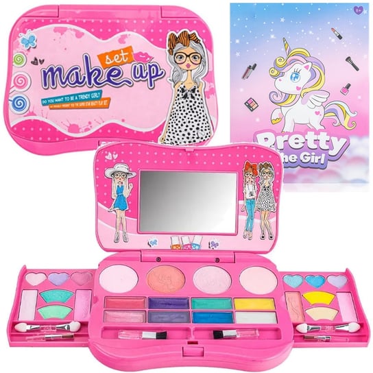 Zestaw Kosmetyków Do Malowania Makijażu MakeUp  Dla Dziewczynki Sferazabawek