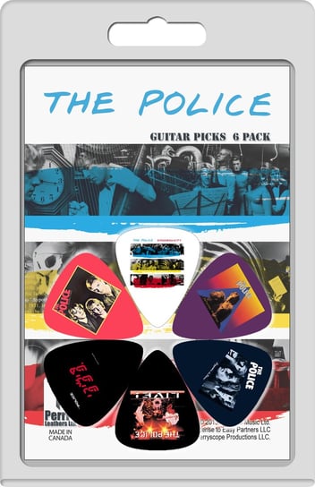 zestaw kostek THE POLICE LP-POL1 (6 szt) Inny producent