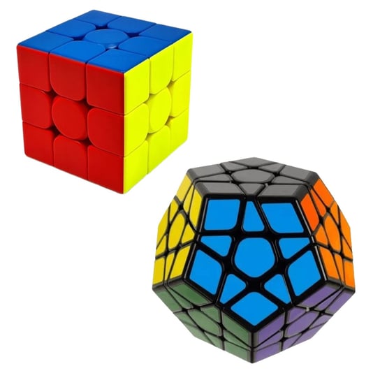 Zestaw Kostka 3x3 Megaminx Profesjonalne Szybkie MoYu